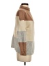 French Connection Color Block Tan Turtleneck Sweater Size XS - photo 4