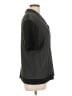 Rag & Bone Color Block Black Short Sleeve Button-Down Shirt Size L - photo 4