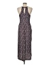BCBGeneration Floral Purple Casual Dress Size M - photo 2