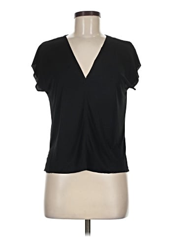 Zara W&B Collection Short Sleeve Top (view 1)