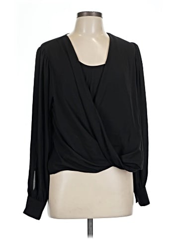 Karen Kane Long Sleeve Blouse (view 1)