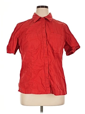 Liz Claiborne Short Sleeve Blouse (view 1)