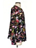 J.Crew 100% Silk Print Black Long Sleeve Silk Top Size S (tall) - photo 4