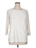 JM Collection Ivory 3/4 Sleeve Top Size XL - photo 1