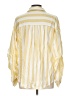 Umgee Stripes Yellow 3/4 Sleeve Blouse Size L - photo 2