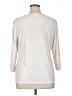 JM Collection Ivory 3/4 Sleeve Top Size XL - photo 2