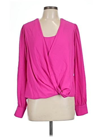 Karen Kane Long Sleeve Blouse (view 1)