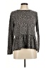 Gaze Gray Long Sleeve Blouse Size M - photo 1