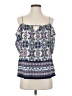 Kaileigh 100% Polyester Blue Sleeveless Blouse Size S - photo 1