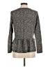 Gaze Gray Long Sleeve Blouse Size M - photo 2
