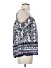 Kaileigh 100% Polyester Blue Sleeveless Blouse Size S - photo 4