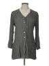 Studio I Gray 3/4 Sleeve Button-Down Shirt Size 12 - photo 1