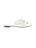 J.Crew 100% Leather White Sandals Size 8 1/2 - photo 1