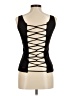 Mika Black Sleeveless Top Size M - photo 2