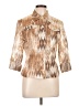 Ruby Rd. Tan 3/4 Sleeve Blouse Size 10 - photo 1