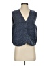 Rafaella Blue Sweater Vest Size S - photo 1