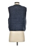Rafaella Blue Sweater Vest Size S - photo 2
