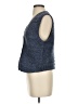 Rafaella Blue Sweater Vest Size S - photo 5