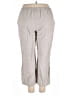Flax 100% Linen Gray Linen Pants Size 14 (L) - photo 2