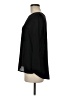 H&M 100% Polyester Black 3/4 Sleeve Top Size M - photo 5