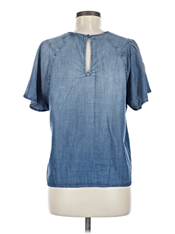 Evereve Short Sleeve Blouse (view 2)
