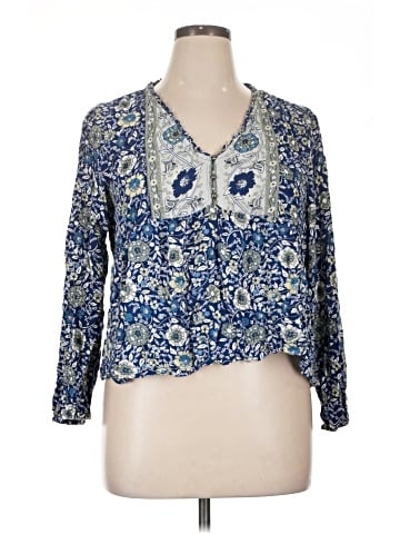 Lucky Brand 3/4 Sleeve Blouse (view 1)