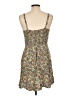 Old Navy 100% Rayon Floral Tan Casual Dress Size L - photo 2