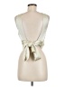 Zara 100% Polyester Ivory Sleeveless Top Size M - photo 2
