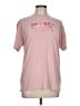 Next Level Apparel Floral Pink Short Sleeve T-Shirt Size L - photo 1