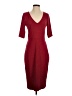 Bebe Burgundy Cocktail Dress Size M - photo 1