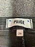 Paige Chevron-herringbone Black Jeans Size 29 waist - photo 7