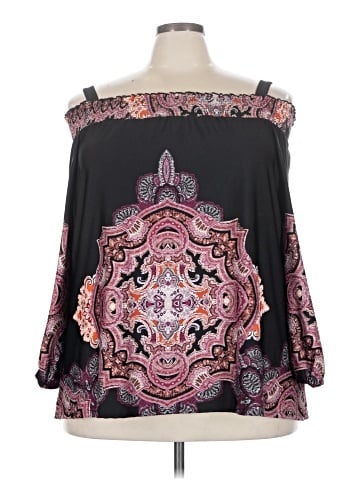 Avenue 3/4 Sleeve Blouse (view 1)