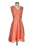 Zero 100% Cotton Orange Casual Dress Size EU 36 / US 6 - photo 1