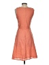 Zero 100% Cotton Orange Casual Dress Size EU 36 / US 6 - photo 2