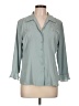 Covington 100% Polyester Teal 3/4 Sleeve Blouse Size L - photo 1