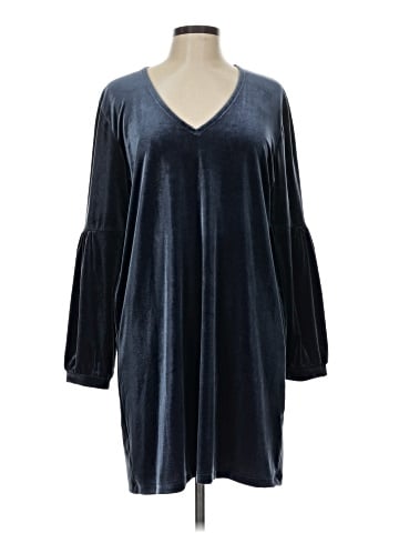Madewell Velvet Balloon-Sleeve Dress (view 1)
