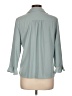 Covington 100% Polyester Teal 3/4 Sleeve Blouse Size L - photo 2