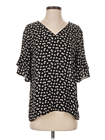 Ann Taylor LOFT Outlet Short Sleeve Blouse (view 1)
