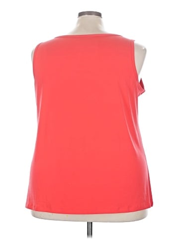 Susan Graver Sleeveless T-Shirt (view 2)