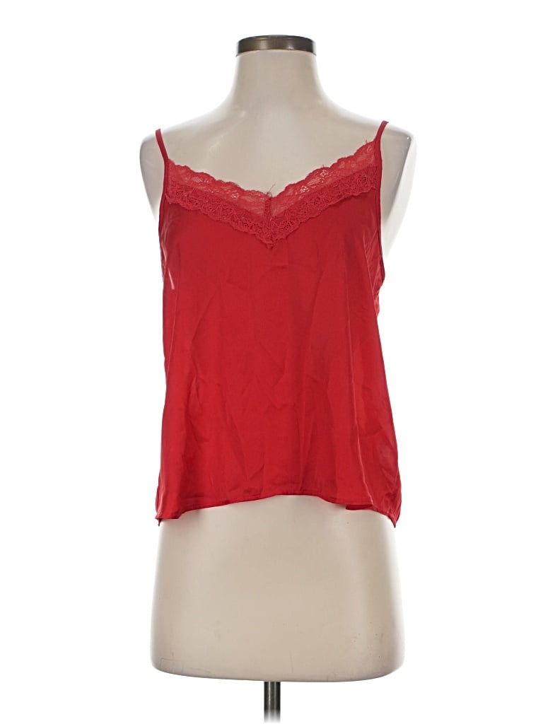 Pre-owned Primark Tank Top Red Strapless Neckline Tops
