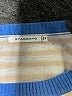 Staccato Stripes Tan Pullover Sweater Size M - photo 7