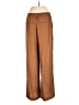 Vince. Solid Brown Silk Pants Size L - photo 2