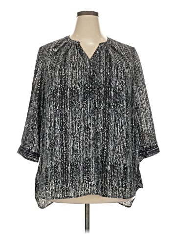 Violet & Claire 3/4 Sleeve Blouse (view 1)