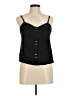 Tiny Black Sleeveless Blouse Size M - photo 1