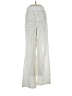 Isla 100% Cotton Houndstooth Ivory White Casual Pants Size XS - photo 2