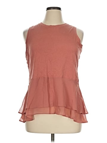Simply Vera Vera Wang Sleeveless T-Shirt (view 1)