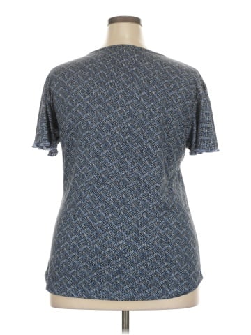 Ashley Blue Short Sleeve T-Shirt (view 2)