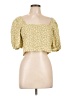 BP. Yellow 3/4 Sleeve Blouse Size L - photo 1
