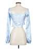LA Hearts 100% Polyester Blue Tube Top Size S - photo 2