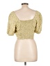 BP. Yellow 3/4 Sleeve Blouse Size L - photo 2